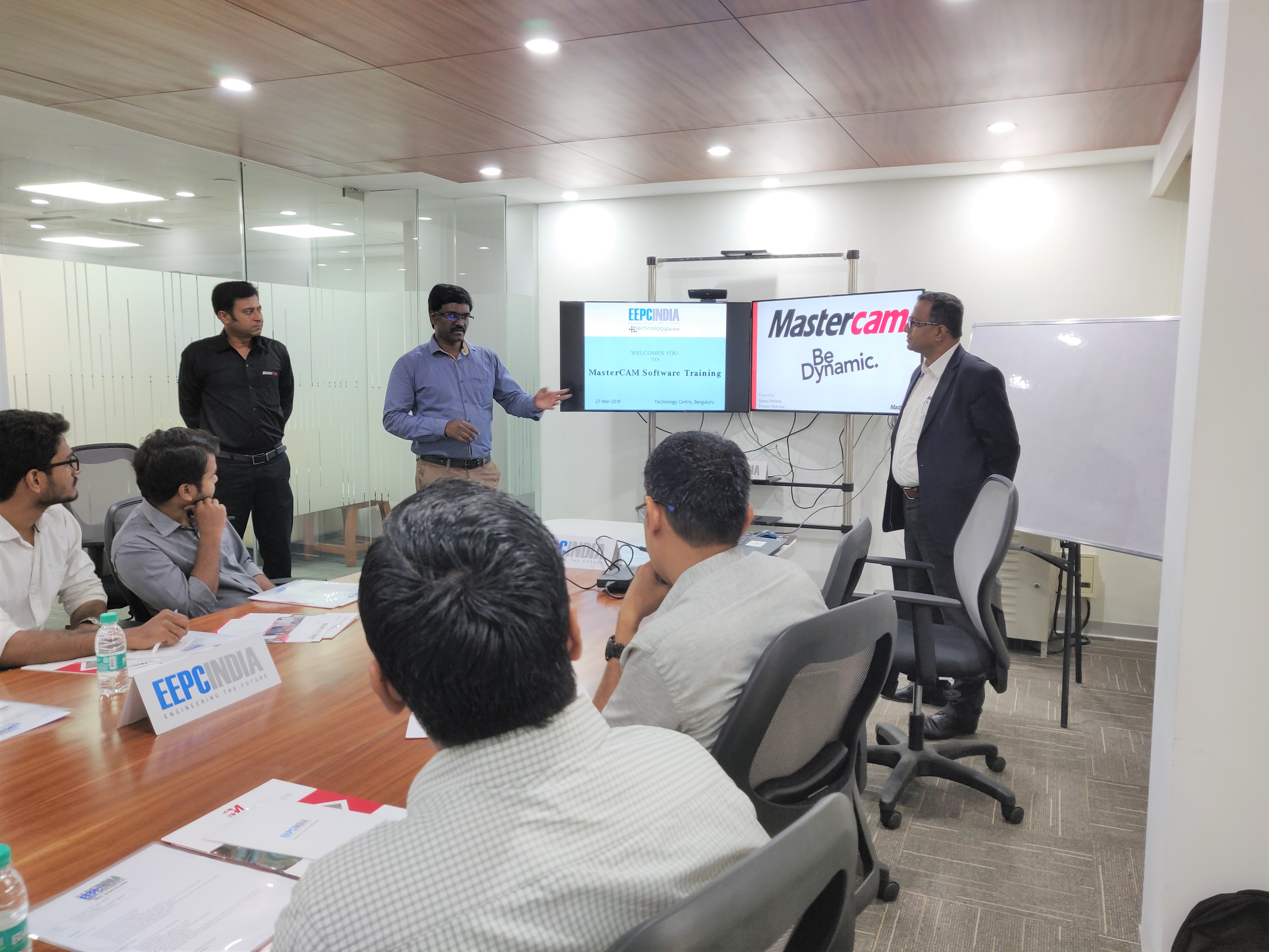 Mr. Karthikeyan, Assistant Head Technology Centre, welcoming the participants